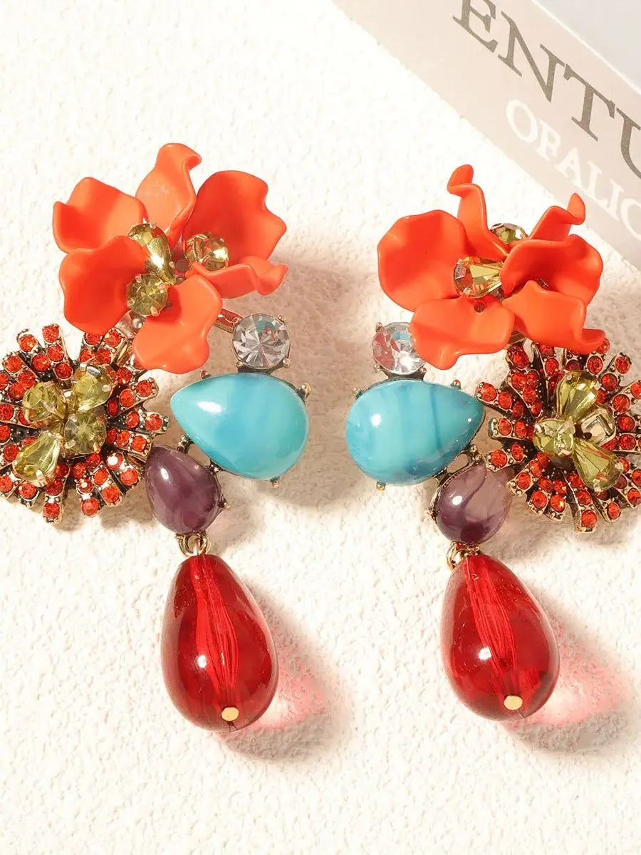 Rosanne Floral Earrings