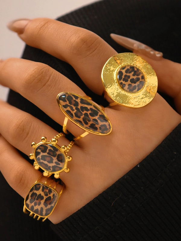 Gold Leopard Stack