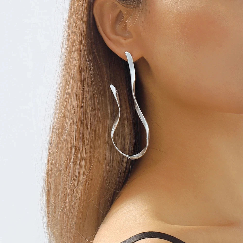 Twisted Statement Earrings