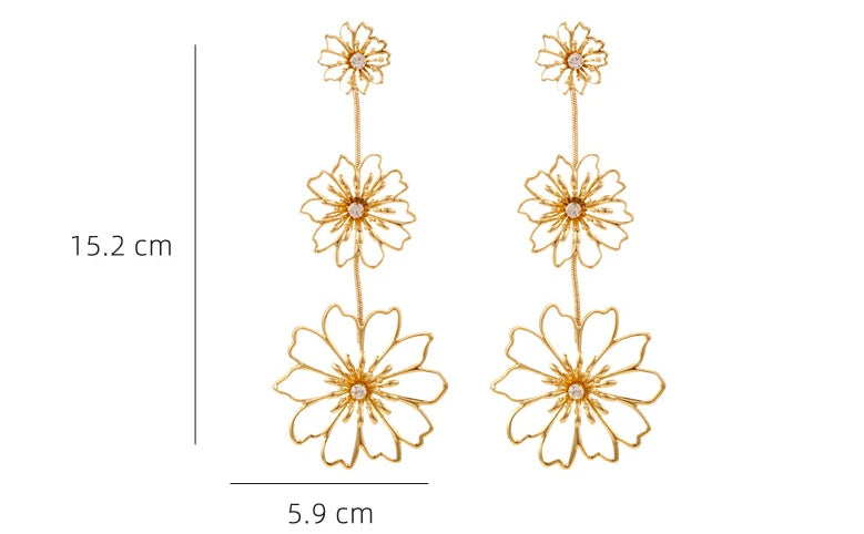 Daisy Dangle Earrings