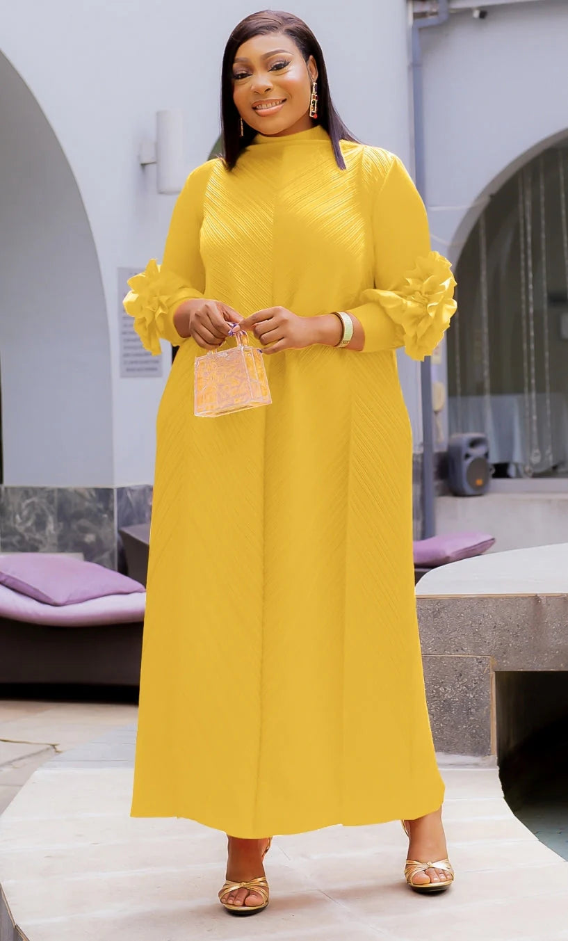 Solid Maxi Pleat