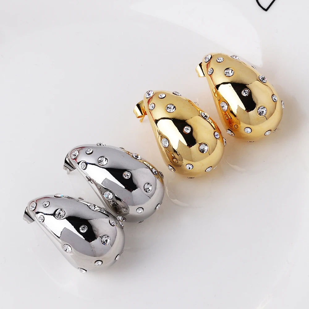 Ansa Rhinestone Studs