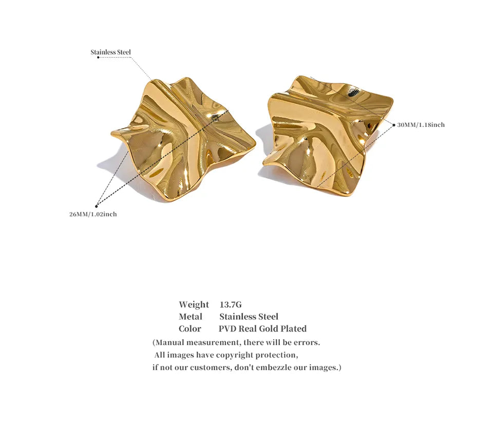 Souk  Brass Mini Studs