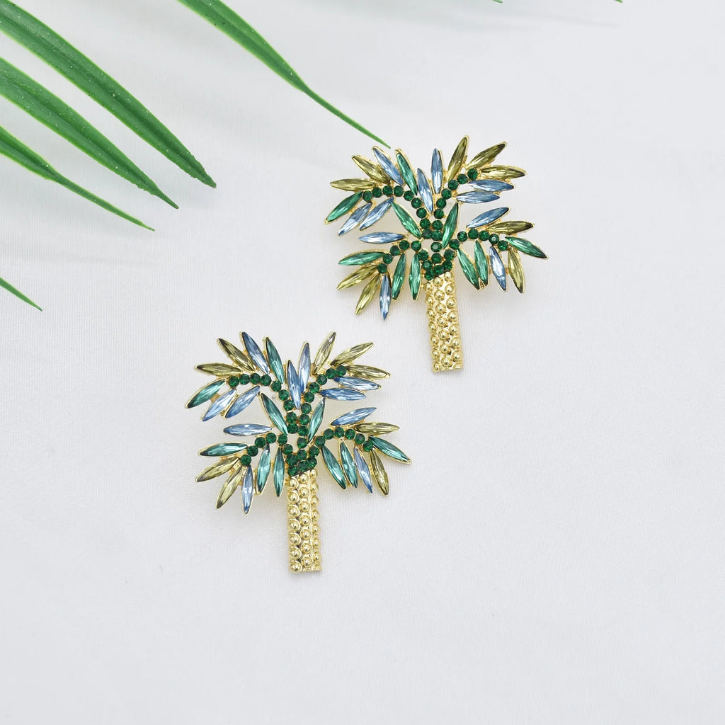 Palm Spring Statement Studs