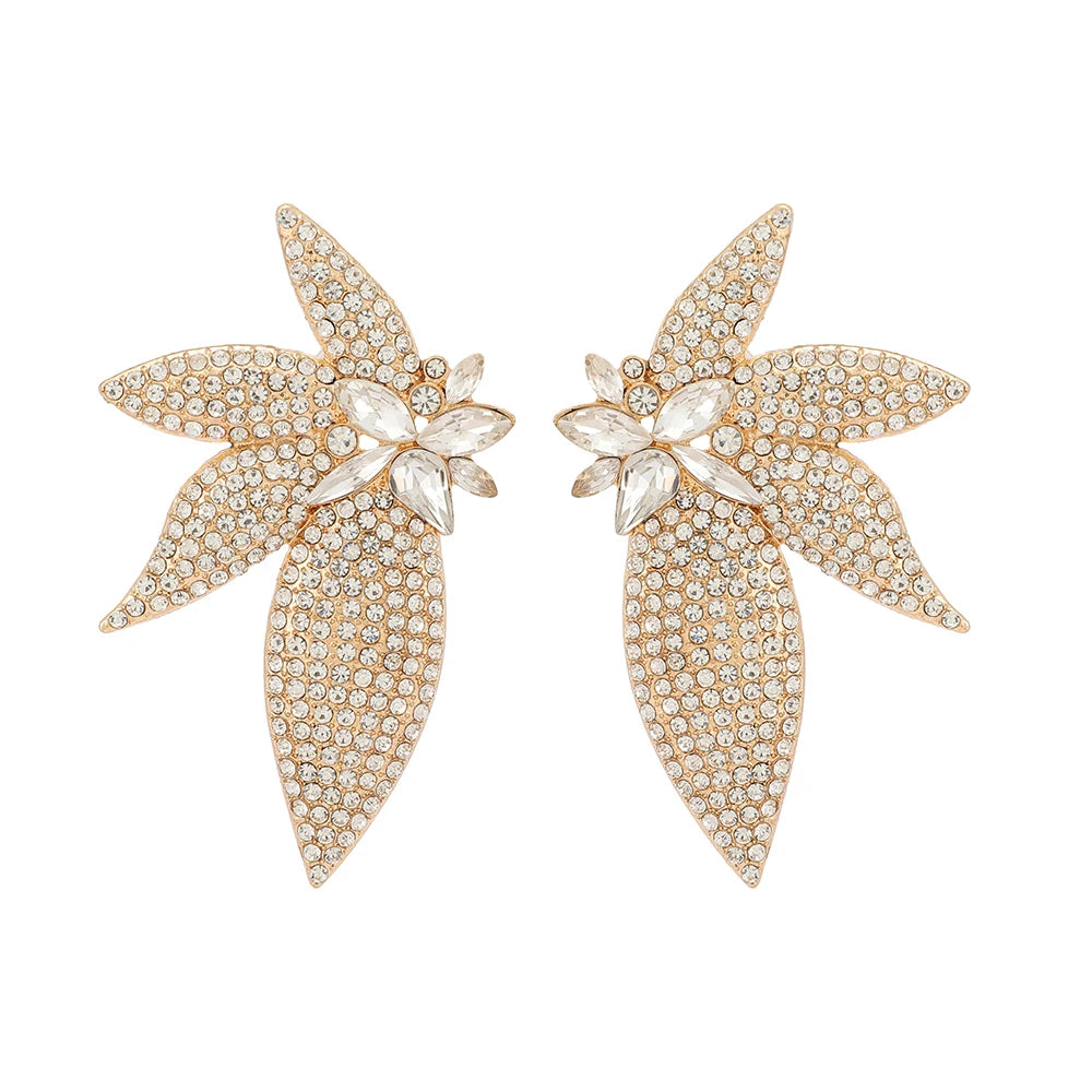 Crystal Wing Studs