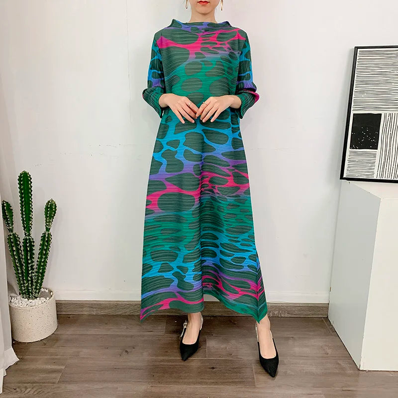 Cheetah Maxi Plisse