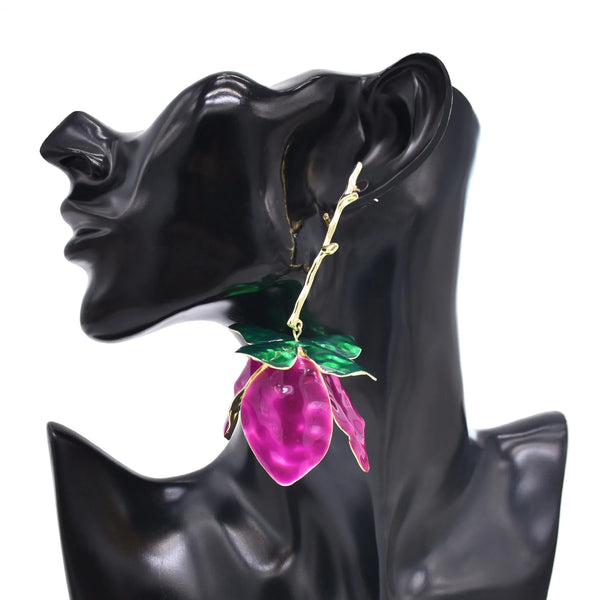 Tree Bloom Drop Earrings