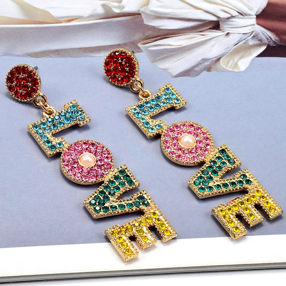 Meena Love Earrings