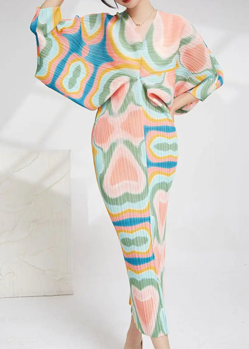 Cyandra Abstract Pleated