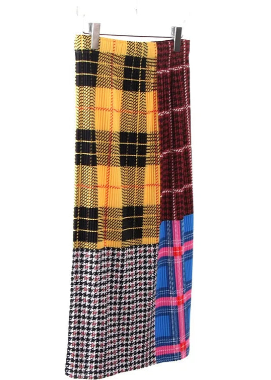 Yasmin Plaid Pleated