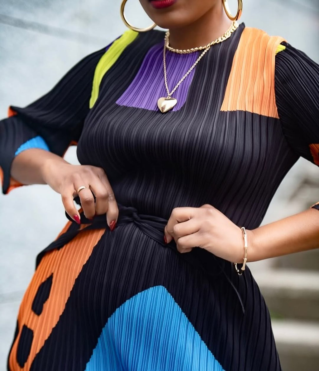 Caroline Pleated