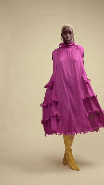 Thornberry Wavy Pleated