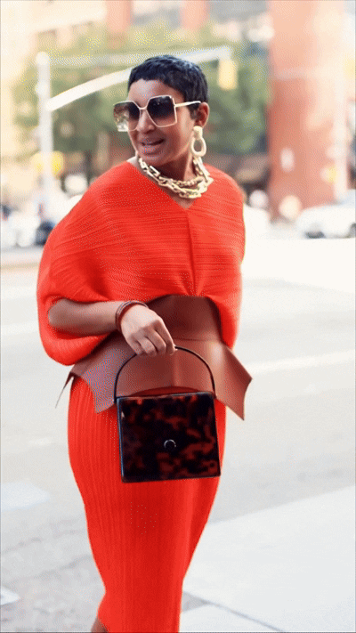 Condelissa V-Neck Pleat