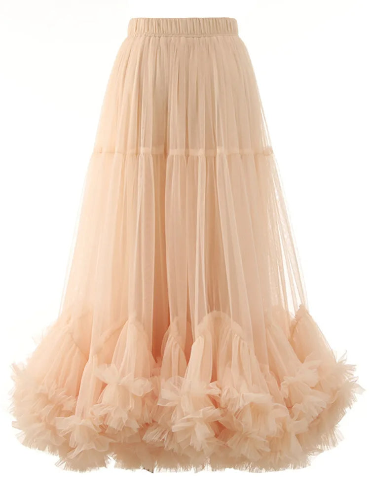Brixton Ruffle Mesh