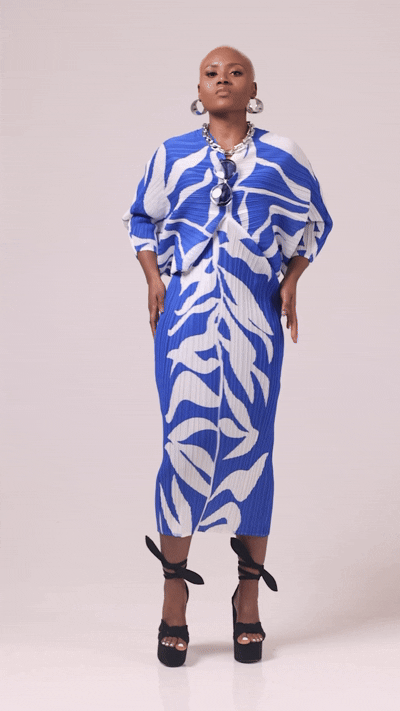 Eletrika Zebra Print