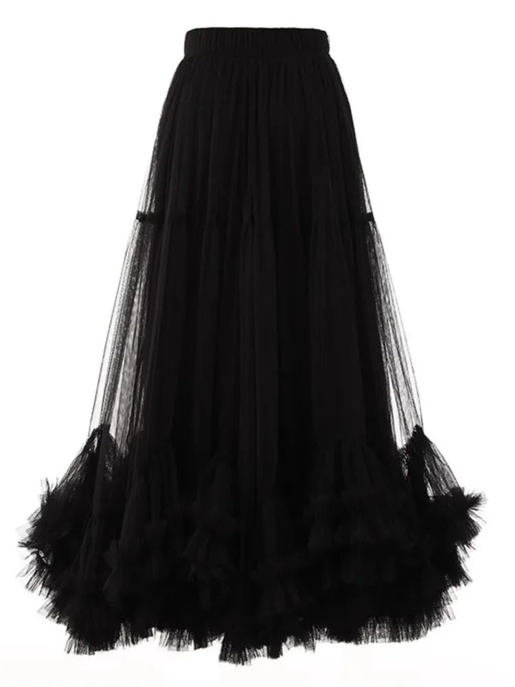 Brixton Ruffle Mesh