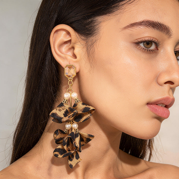 Statement Wild Drop Earrings