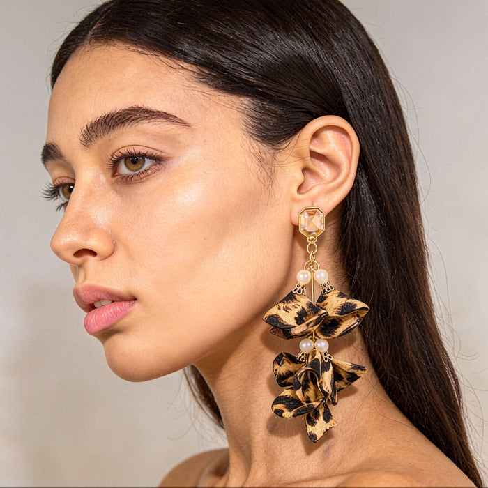 Statement Wild Drop Earrings