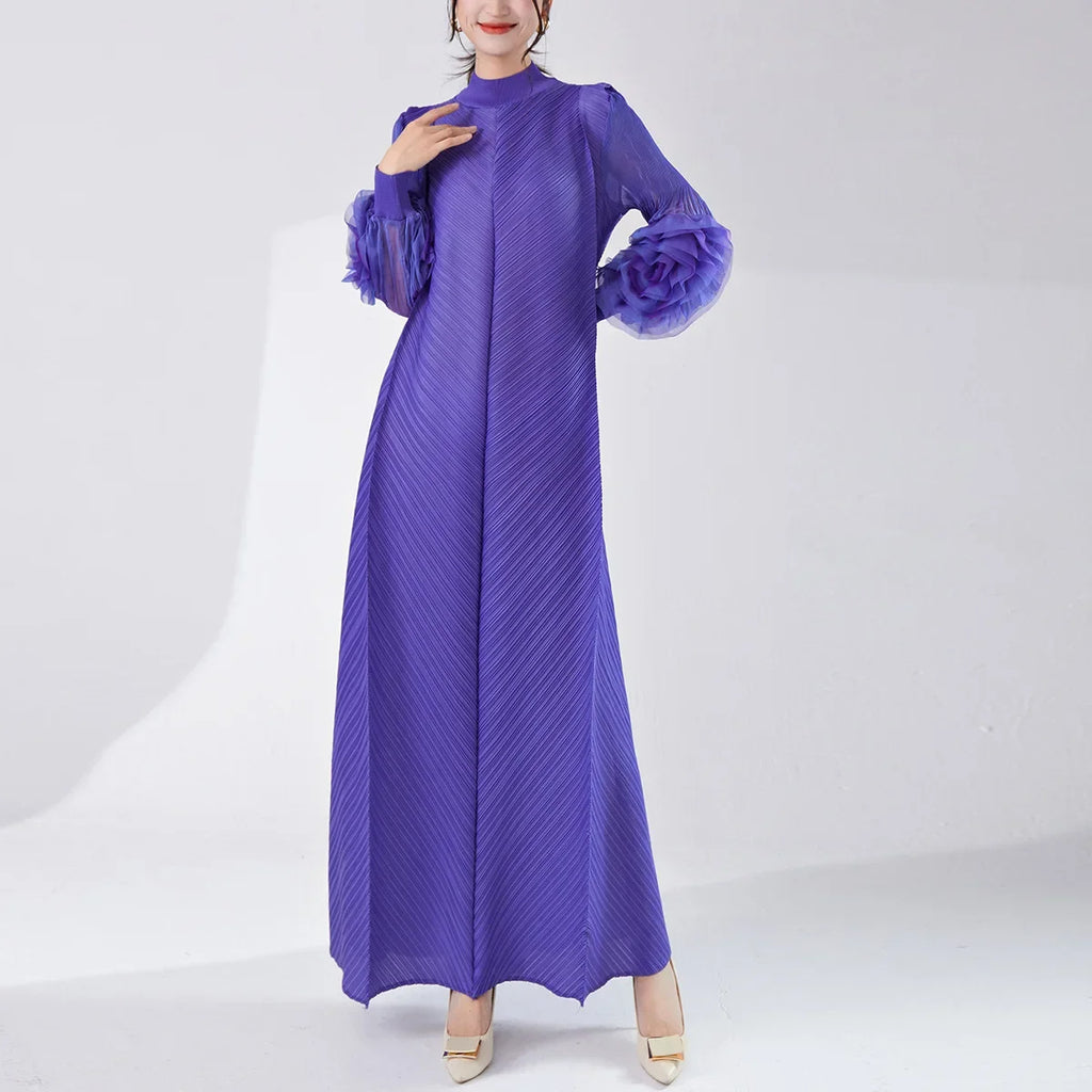 Solid Maxi Pleat