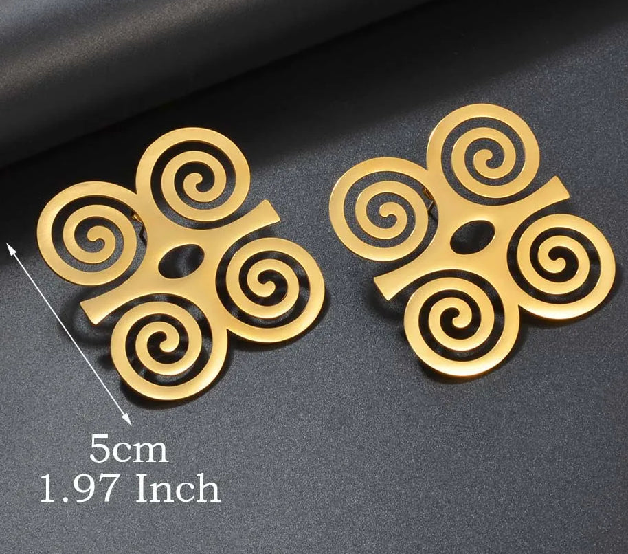 Adrinka Sankofa Studs