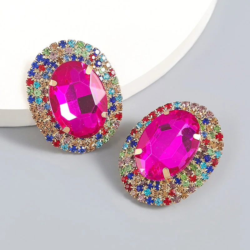 Big Sparkly Studs