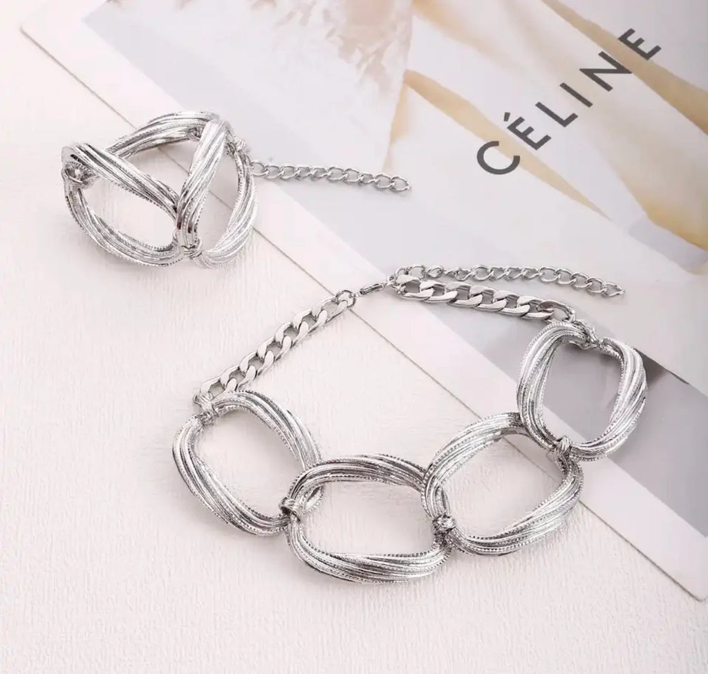 4 Circle Choker Set