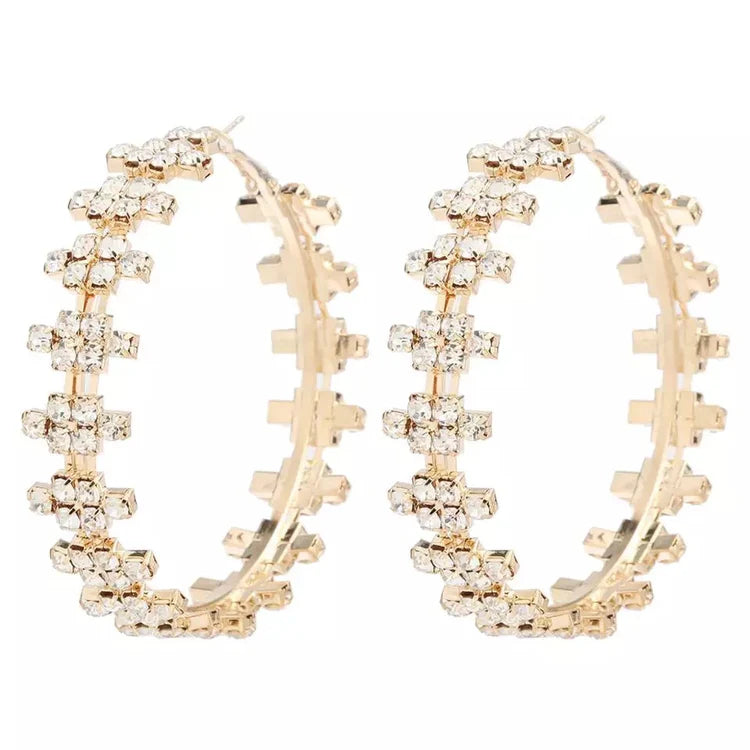 Jenny Crystal Hoops