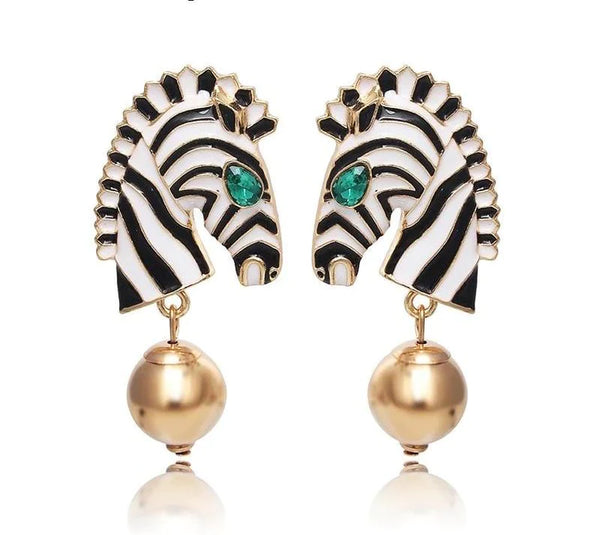 Zebbie Statement Studs