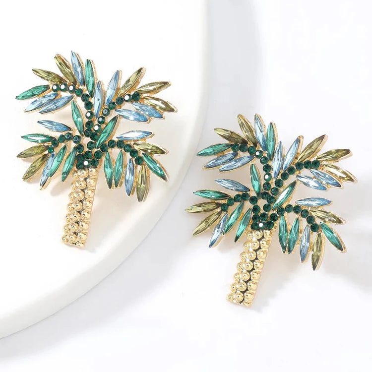 Palm Spring Statement Studs