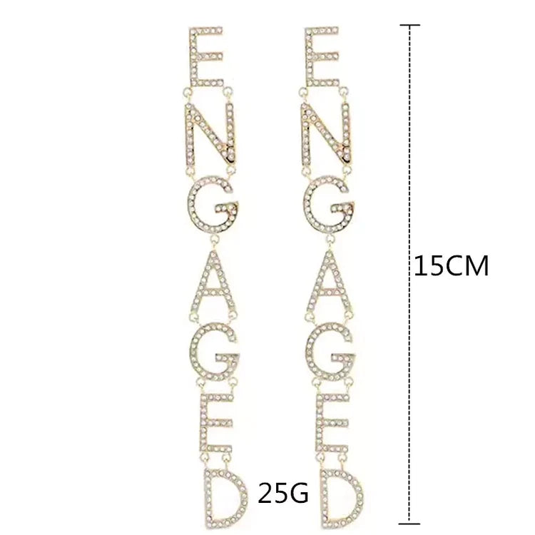 Engaged Drop Earrings