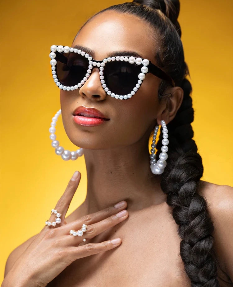 Pearle Studded Sunglasses