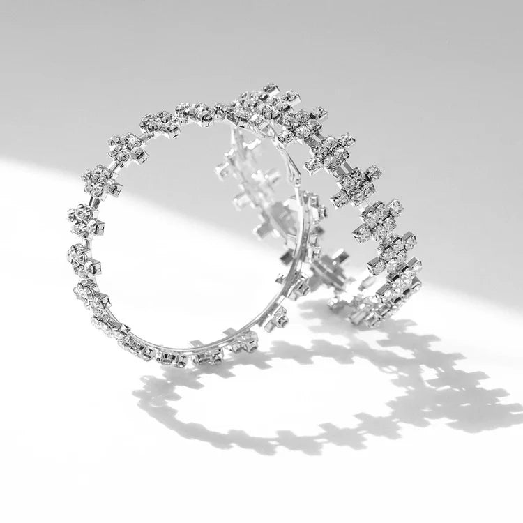 Jenny Crystal Hoops