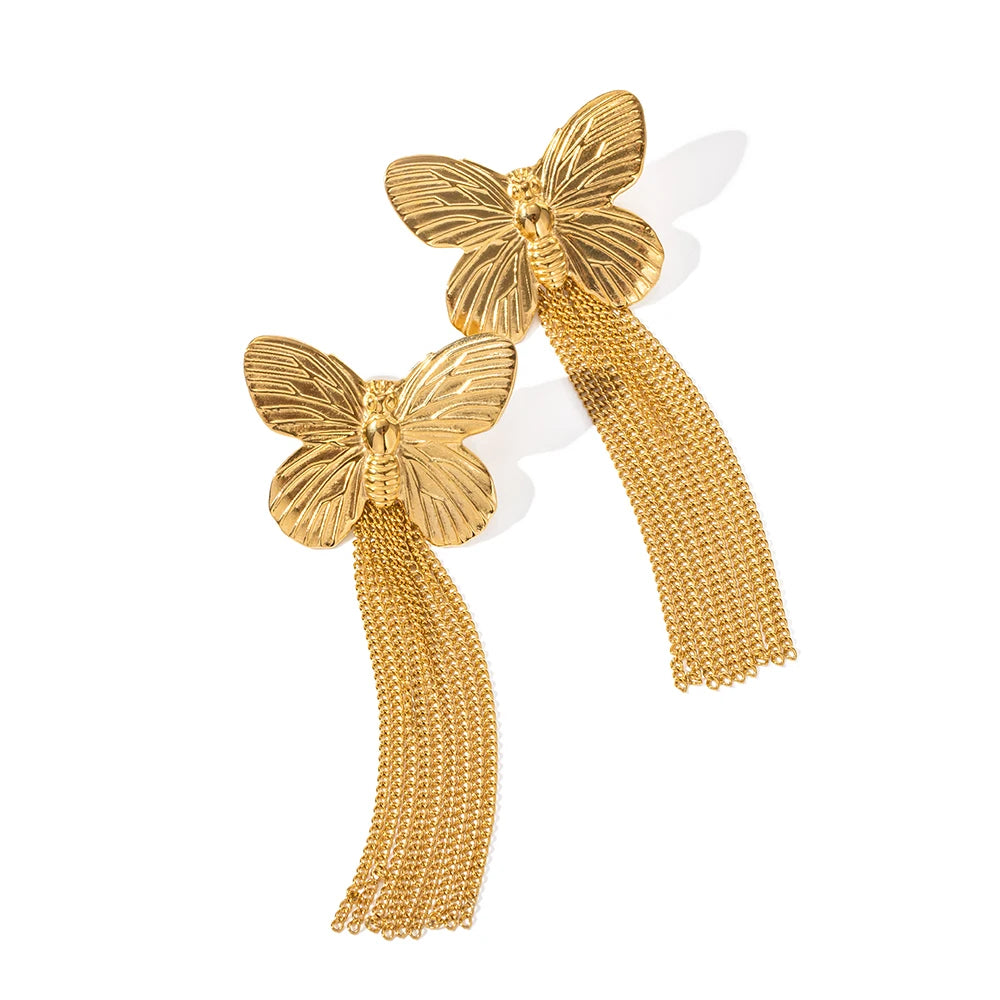 Flutter Thy Wings Earrings Set