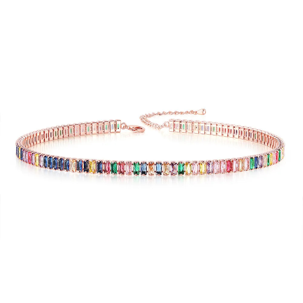 Tella Tennis Necklace