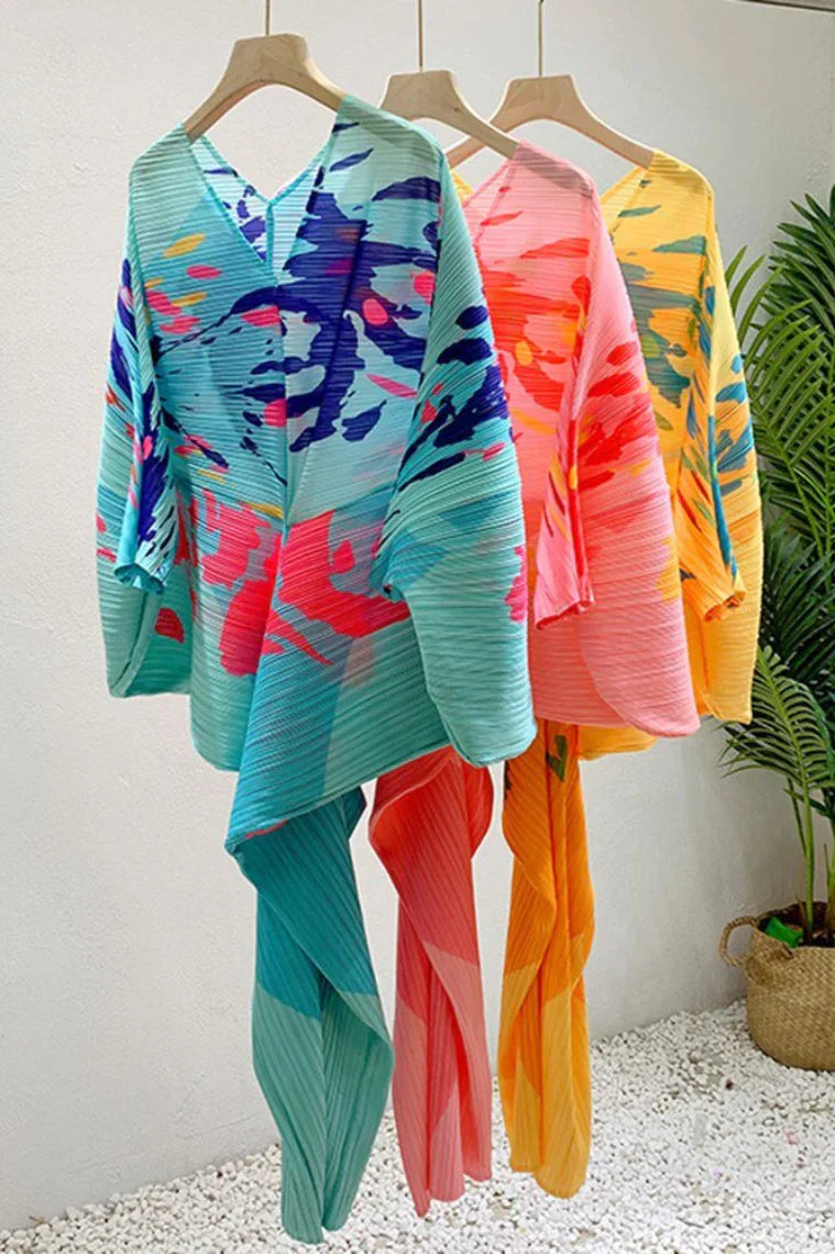 Paint Splat Pleated