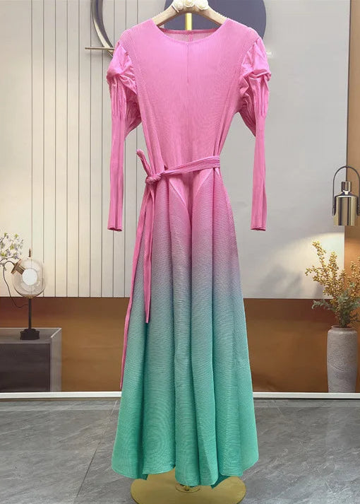 Lantern Maxi Pleated