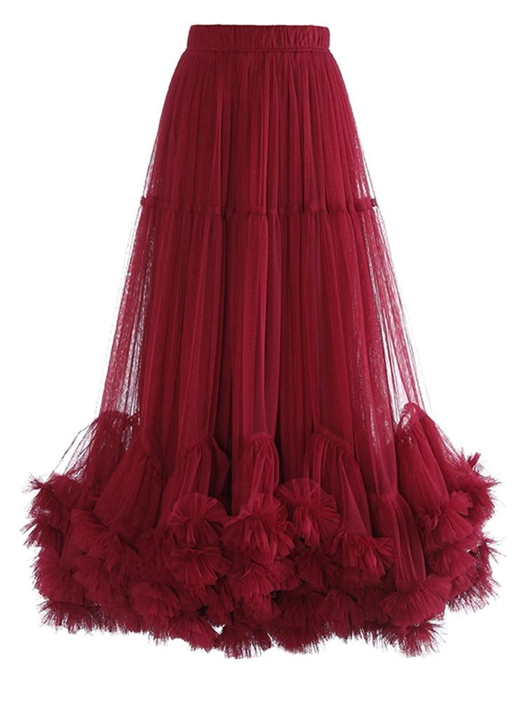 Brixton Ruffle Mesh