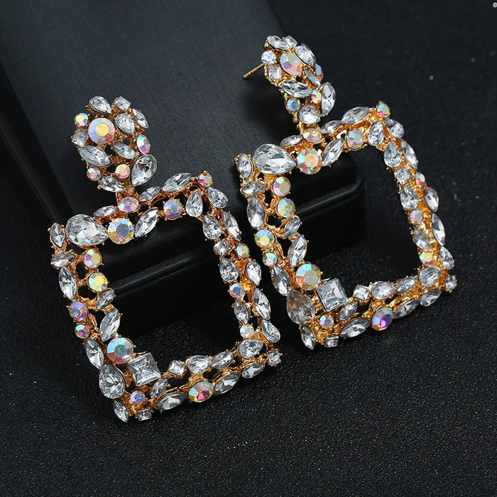 Glitzy Square Crystal