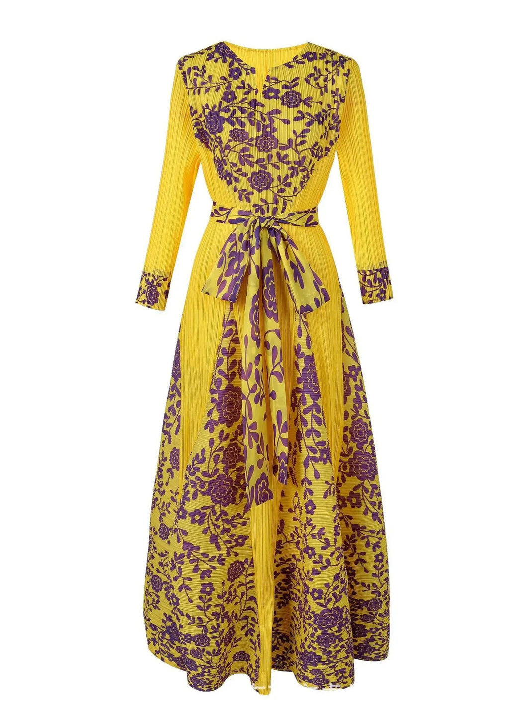 Alanis Floral Pleated Dress