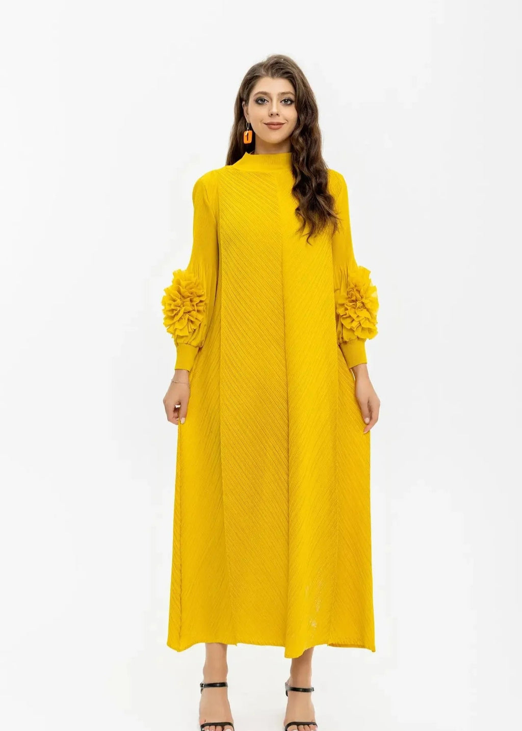 Solid Maxi Pleat